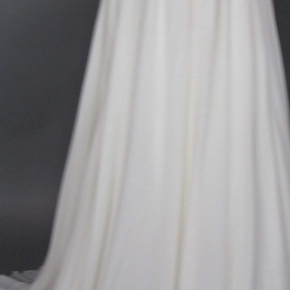 Silk Chiffon Destination Wedding Dress/Bridal Gown - Picture 6 of 8